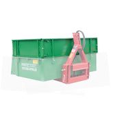 Aufsatzwände 40 cm für Kippmulde M80 – Zusatzausstattung für 3-Seiten der Kippmulde